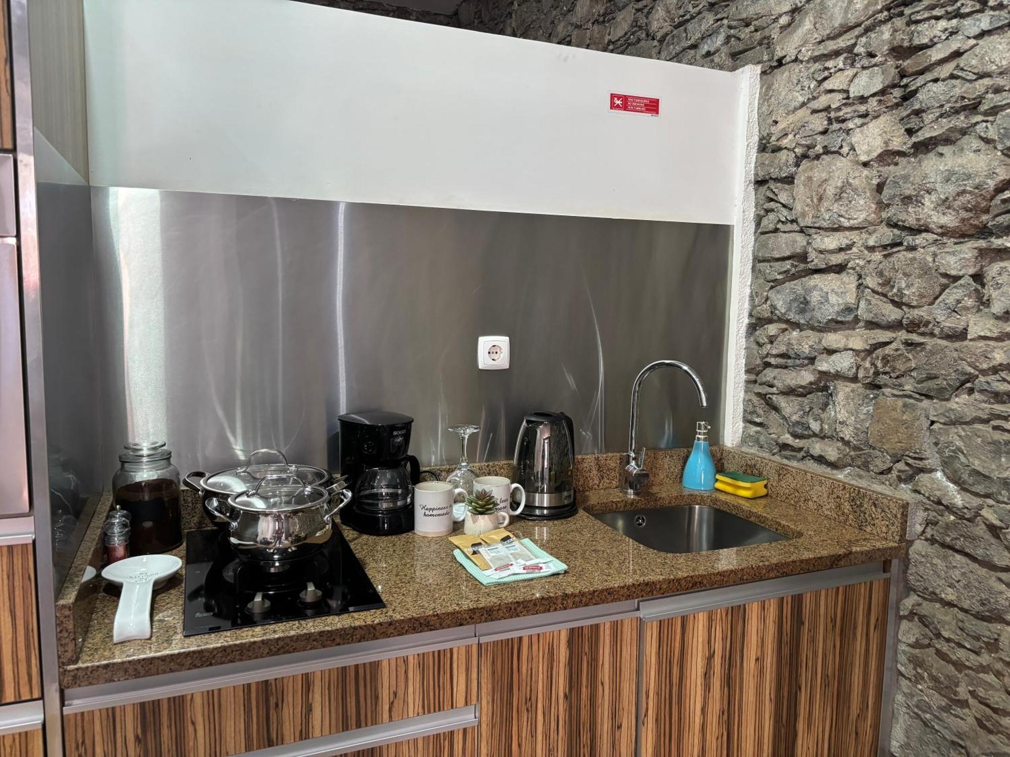 Techas City Center Luxurious Studio Praia Eksteriør bilde